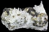 Pyrite, Sphalerite & Quartz Crystal Association - Peru #138160-3